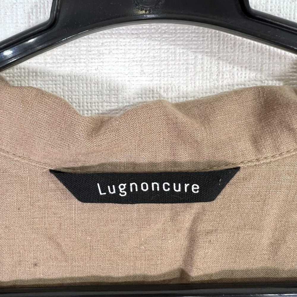 【Lugnoncure】Beige Short-Sleeve Blouse Women's Siz… - image 2