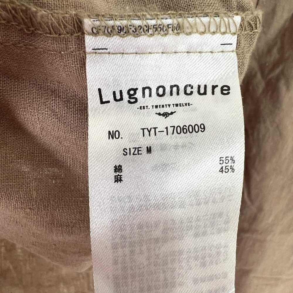 【Lugnoncure】Beige Short-Sleeve Blouse Women's Siz… - image 5