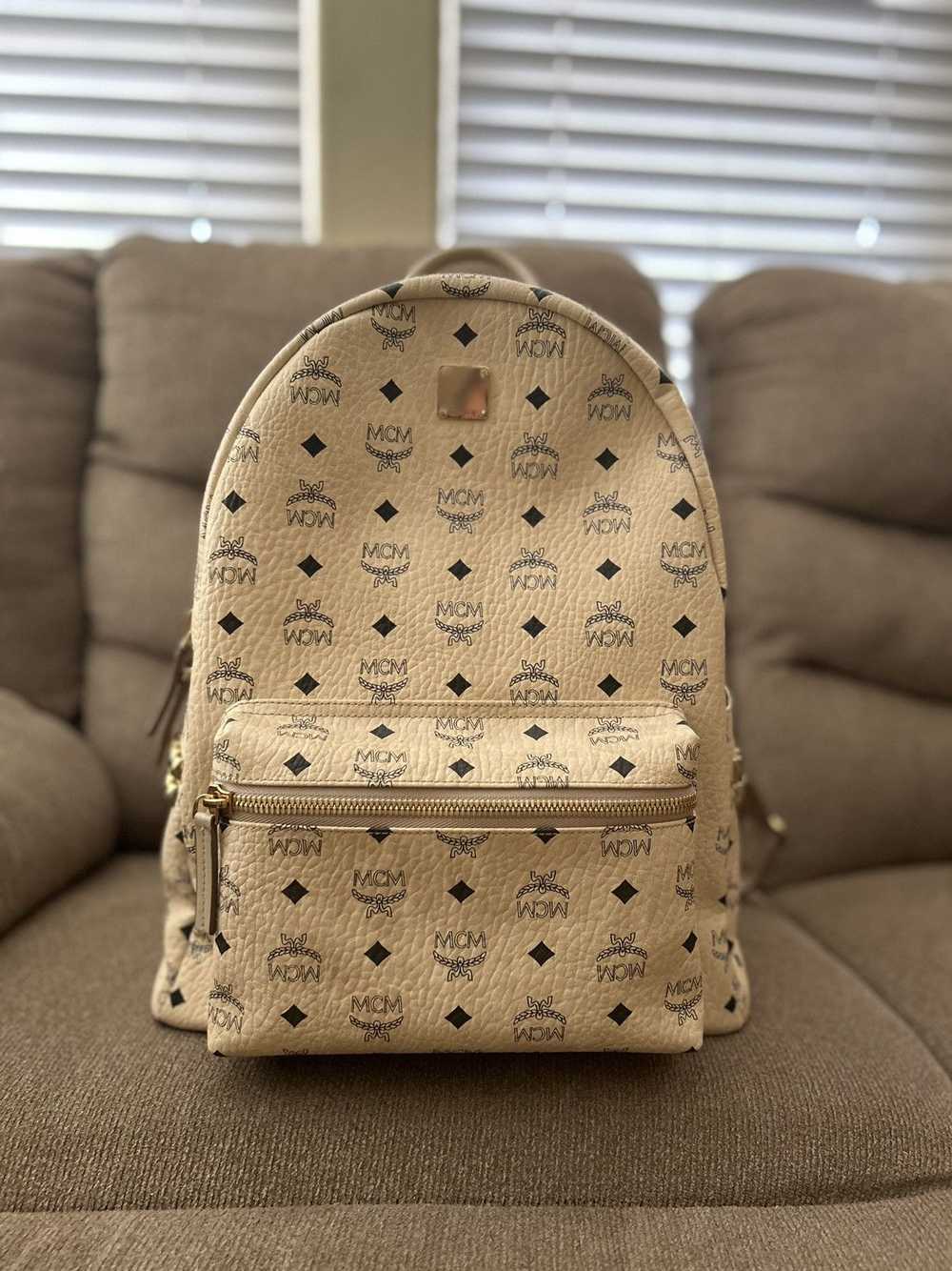 MCM Medium MCM Stark Visetos Backpack - image 1