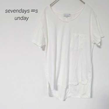 a3603★Seven Days★Cut and sewn shirt, short sleeve… - image 1