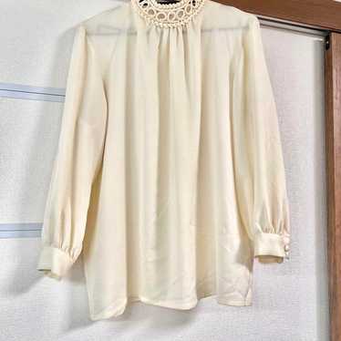 Retro Long Sleeve Blouse Vintage - image 1