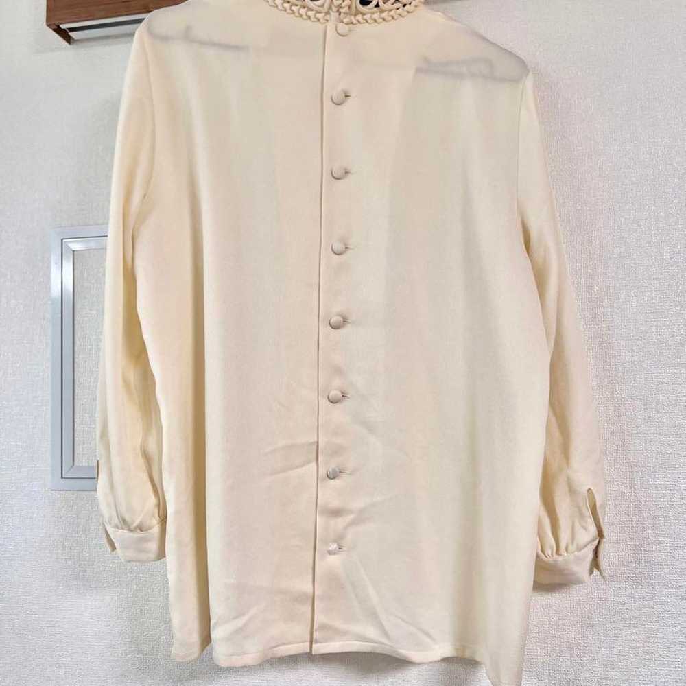 Retro Long Sleeve Blouse Vintage - image 3