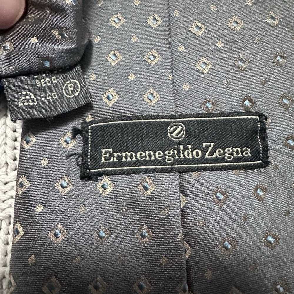 Ermenegildo Zegna Ermenegildo Zegna silver gray m… - image 3