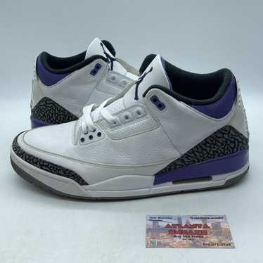 Size 7y /8.5 hot W Air Jordan 3 Retro “Dark Iris” Basketball Shoes DM0967-105