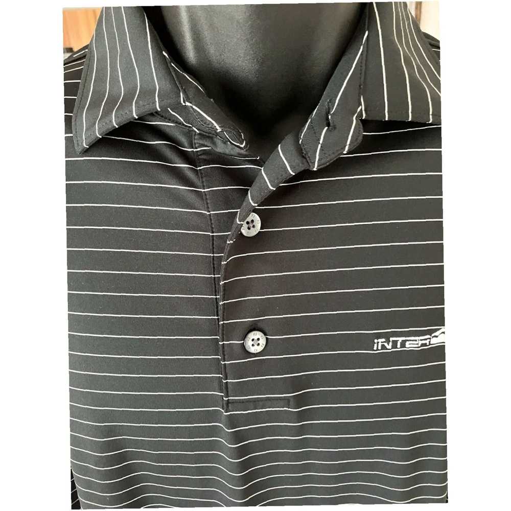 Footjoy Black and White Stripe Men's Large Golf P… - image 4