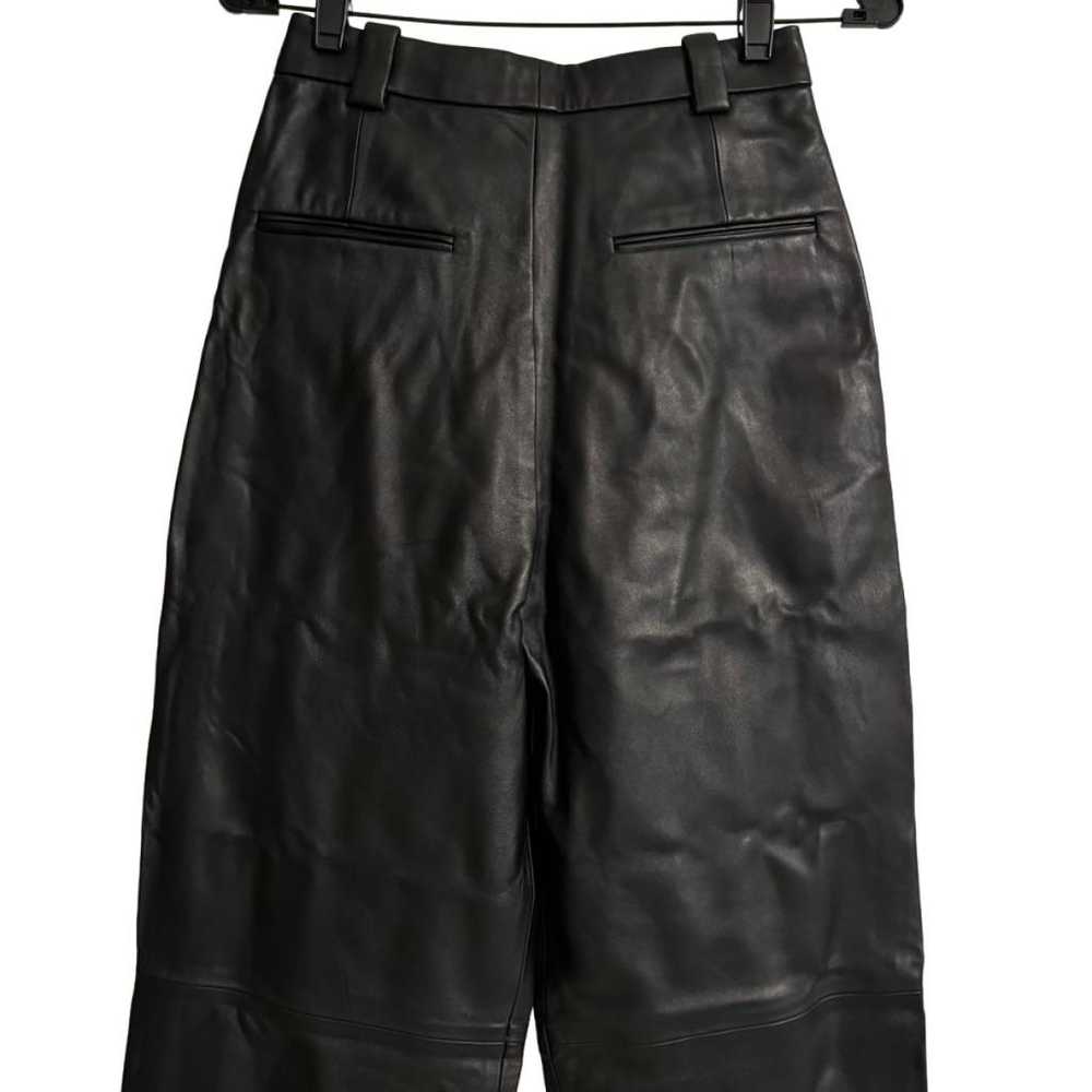 Nili Lotan Leather straight pants - image 6