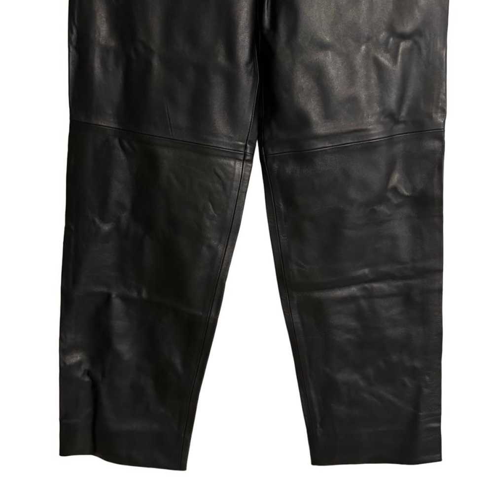 Nili Lotan Leather straight pants - image 7