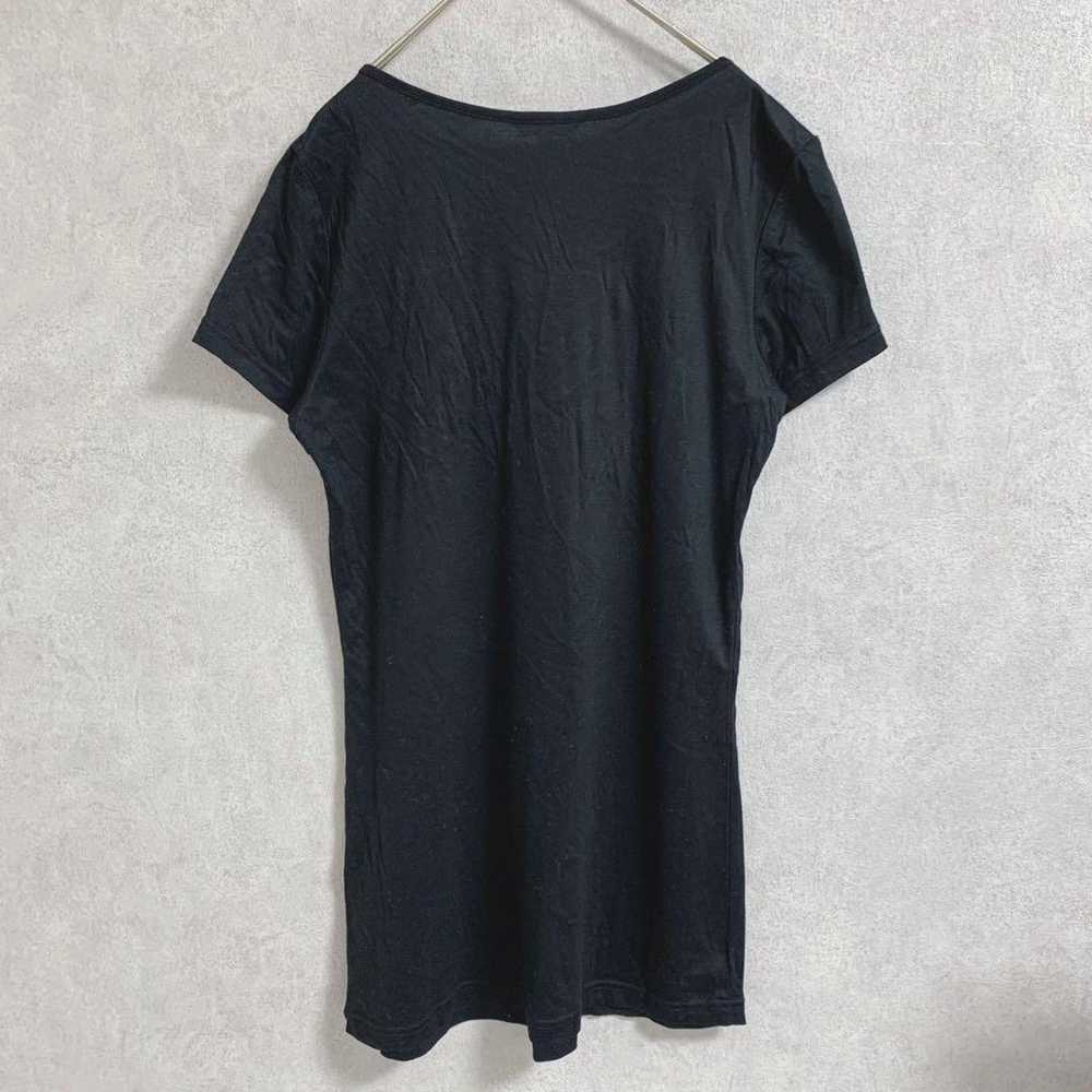 TO BE CHIC Cut Sew Tunic Crew Neck Ribbon - image 2