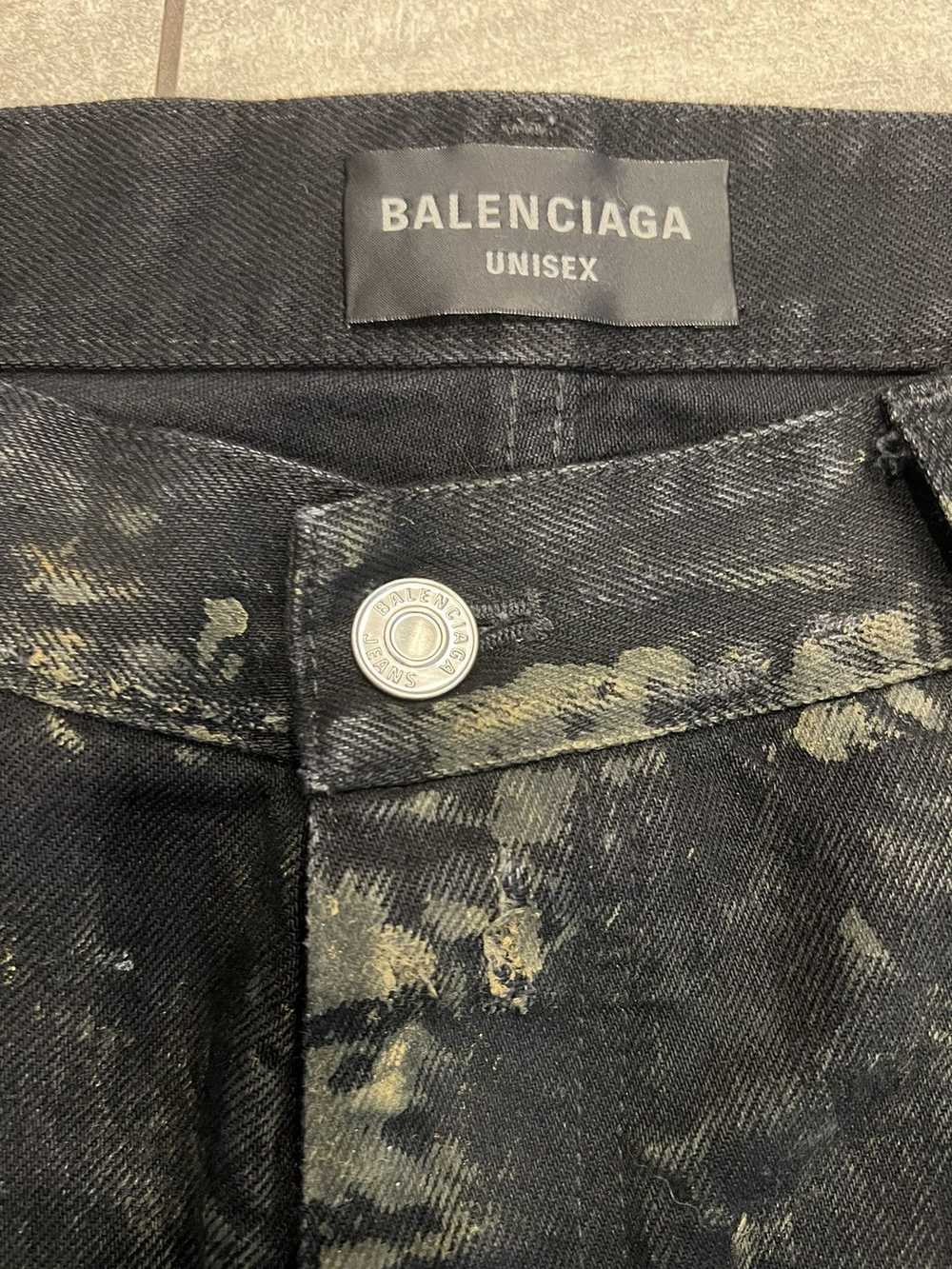 Balenciaga Balenciaga super destroyed muddy jeans - image 2