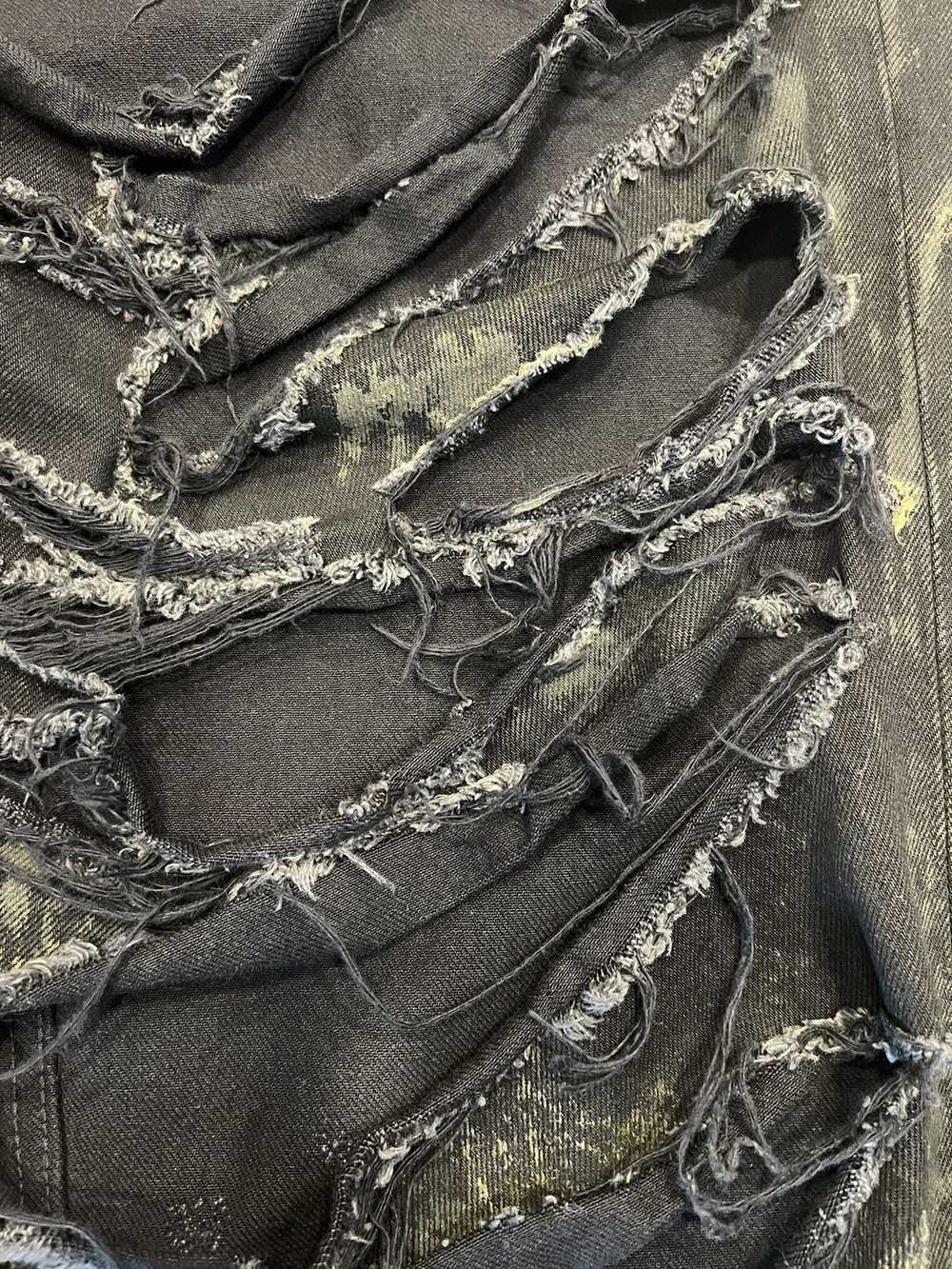 Balenciaga Balenciaga super destroyed muddy jeans - image 6