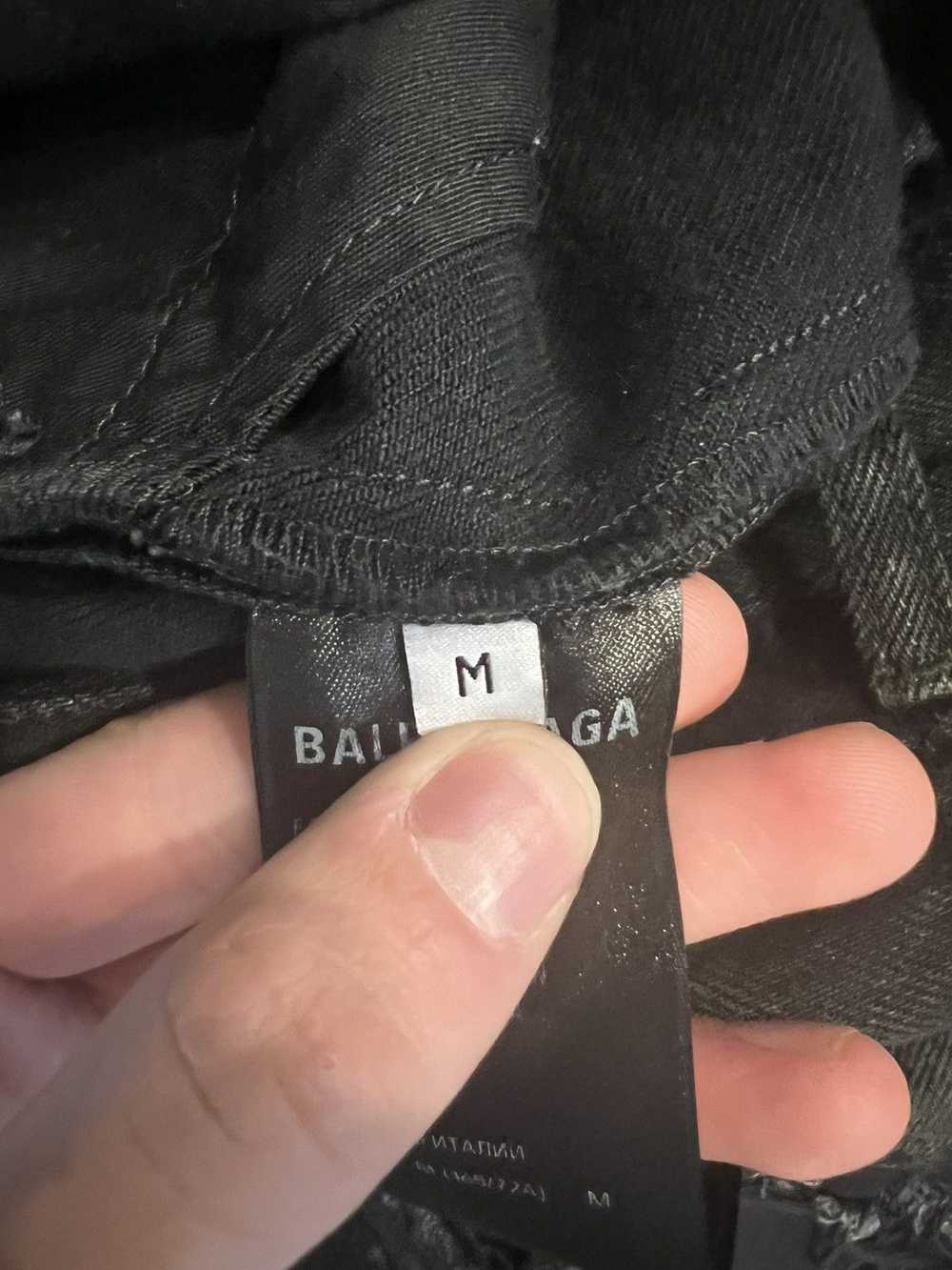 Balenciaga Balenciaga super destroyed muddy jeans - image 7