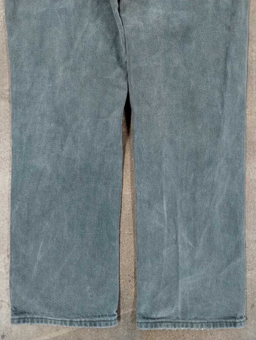 Jean × Vintage Vintage Wranglers Distressed Teal … - image 6