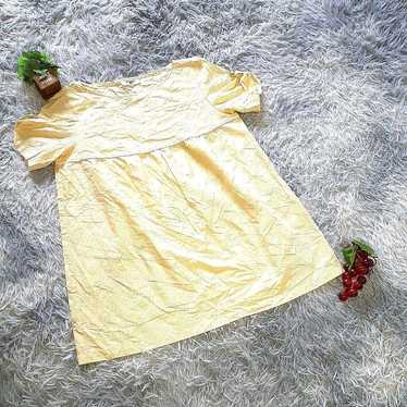 【NATURAL BEAUTY BASIC】(M) Short-sleeve shirt blous