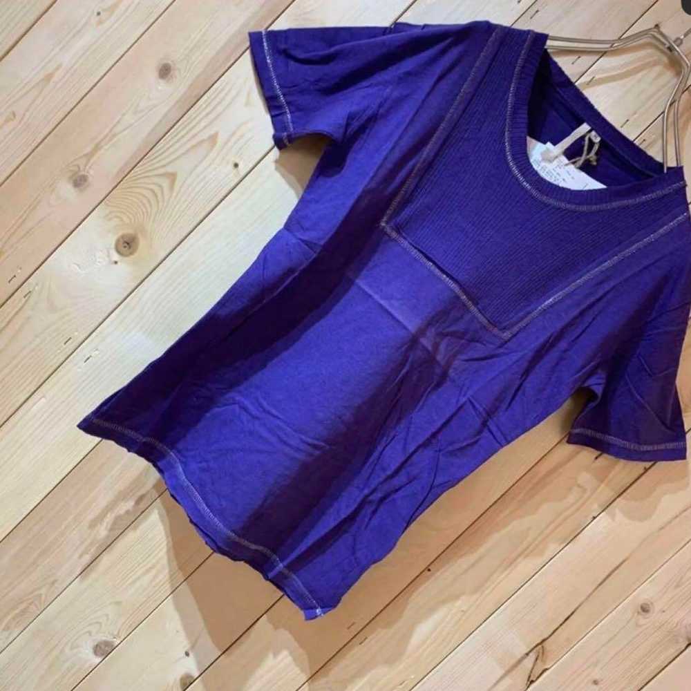 AE840 ROYALBLUE T-shirt Purple Women's Size M Pos - image 3