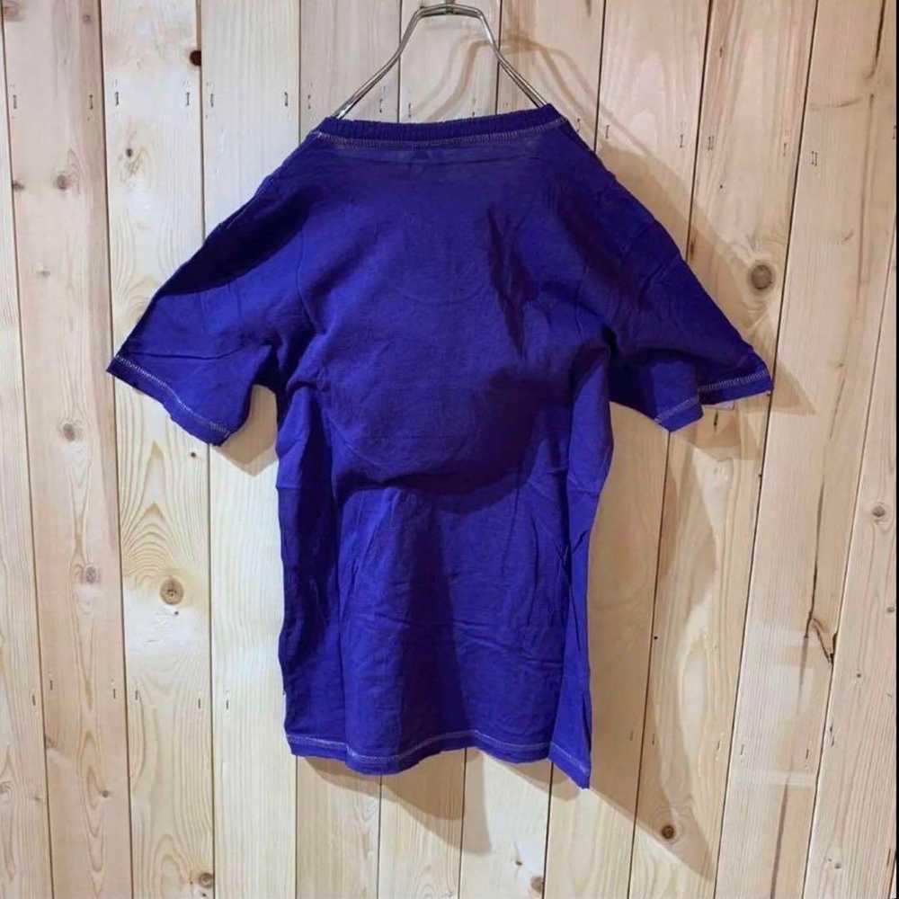 AE840 ROYALBLUE T-shirt Purple Women's Size M Pos - image 4