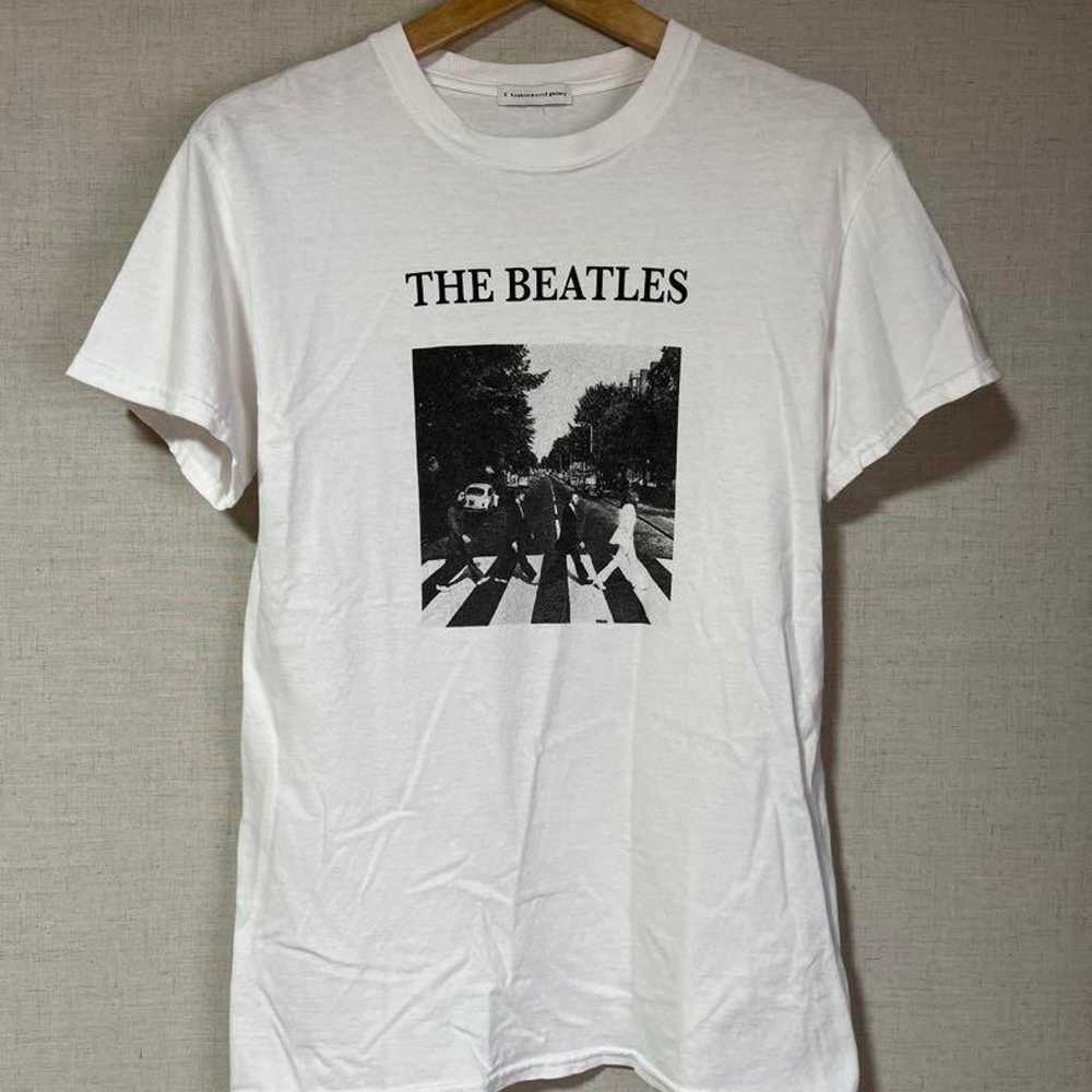 Vintage Printed T-shirt Beatles Abbey Road Beatle… - image 2