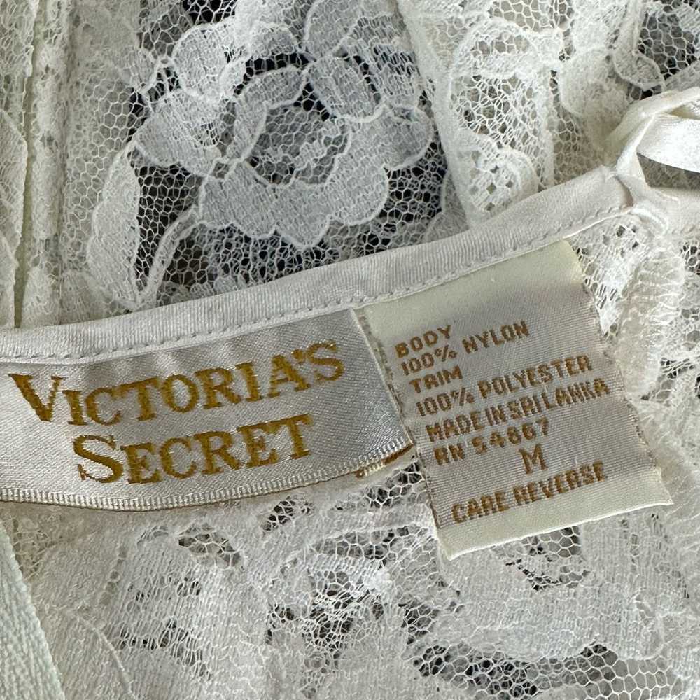 Vintage Y2k Victoria’s Secret Lace Teddy Bodysuit… - image 4