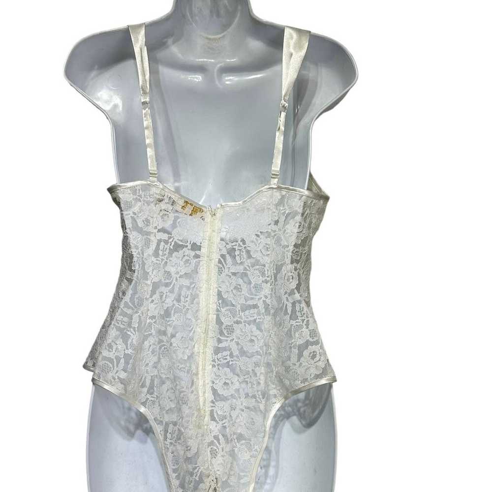 Vintage Y2k Victoria’s Secret Lace Teddy Bodysuit… - image 7