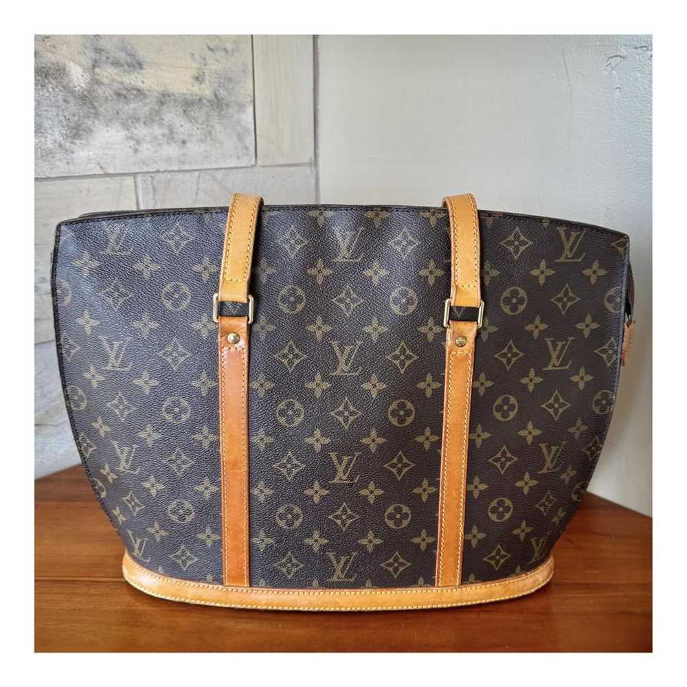 Louis Vuitton Babylone vintage leather handbag - image 2