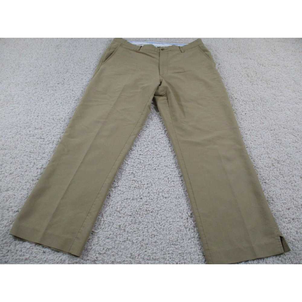 Footjoy FootJoy Pants Mens 38x32 Beige Zip Button… - image 1