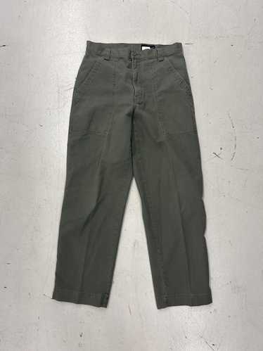 Designer Men's Casual Olive Green Chino Pants - image 1