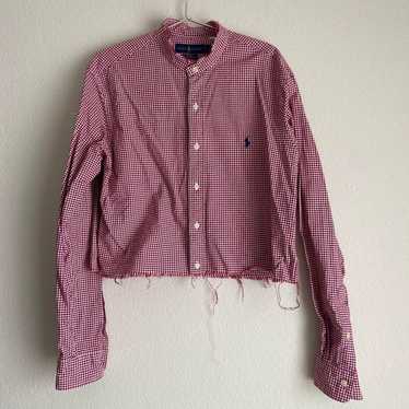 Ralph Lauren vintage gingham check remake shirt - image 1