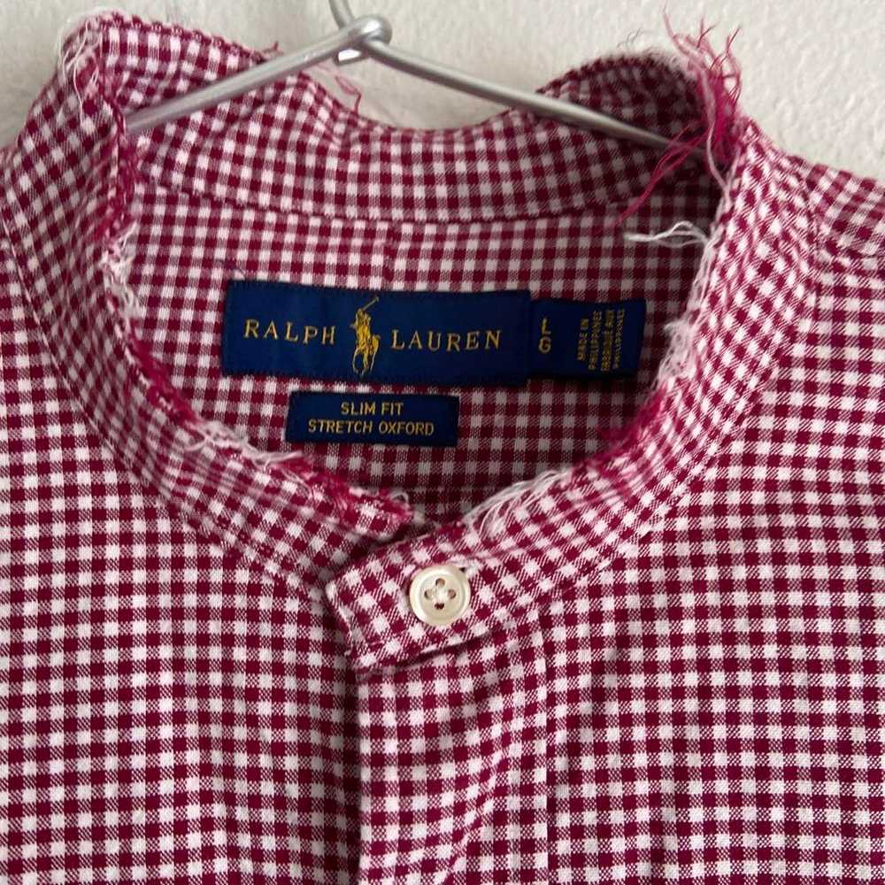 Ralph Lauren vintage gingham check remake shirt - image 3