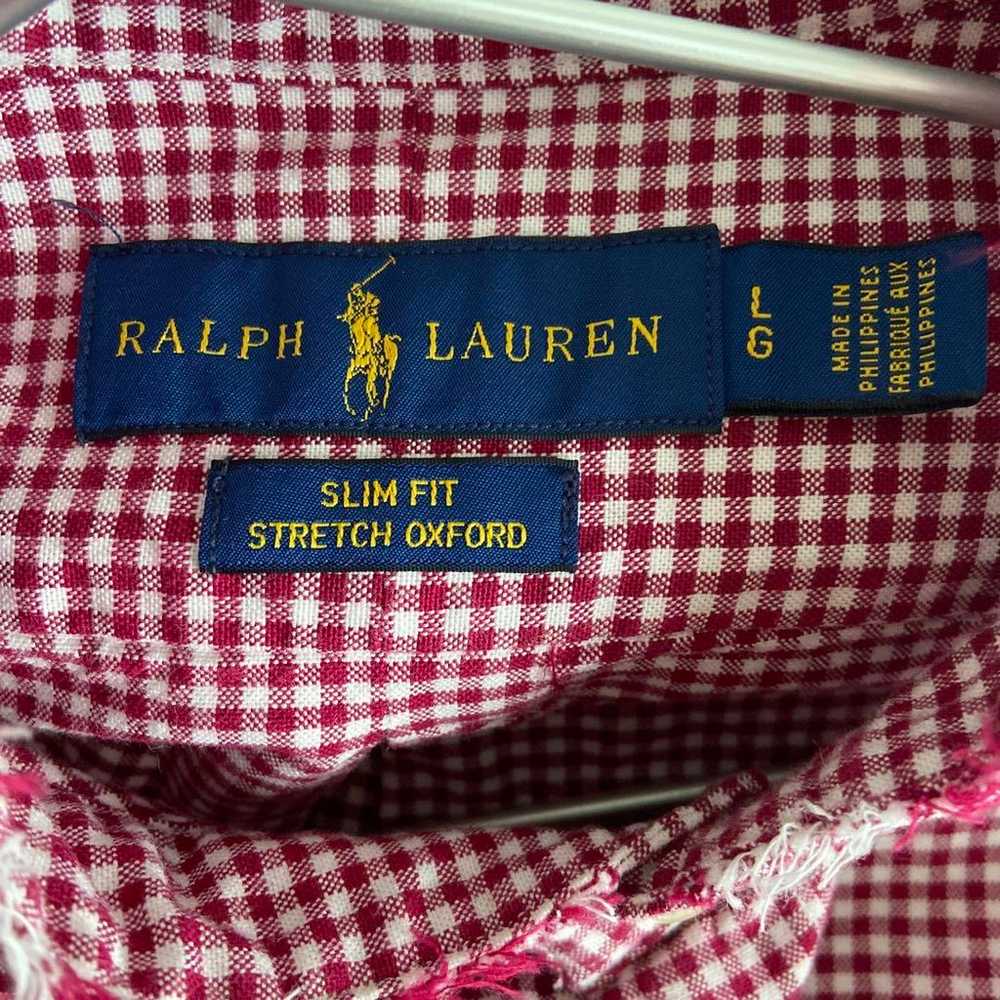 Ralph Lauren vintage gingham check remake shirt - image 6