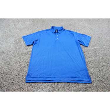 Footjoy Footjoy Polo Shirt Mens XXL Blue Performa… - image 1