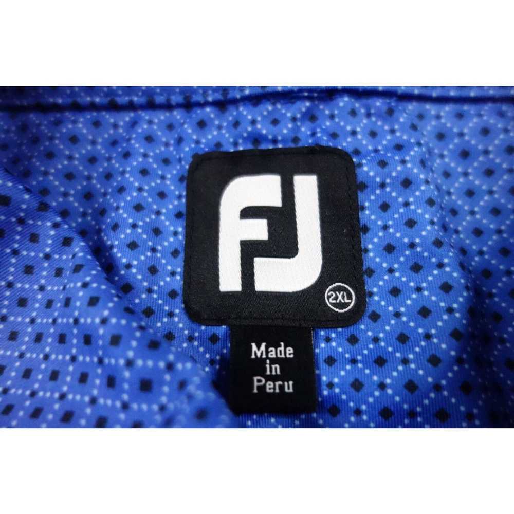 Footjoy Footjoy Polo Shirt Mens XXL Blue Performa… - image 3