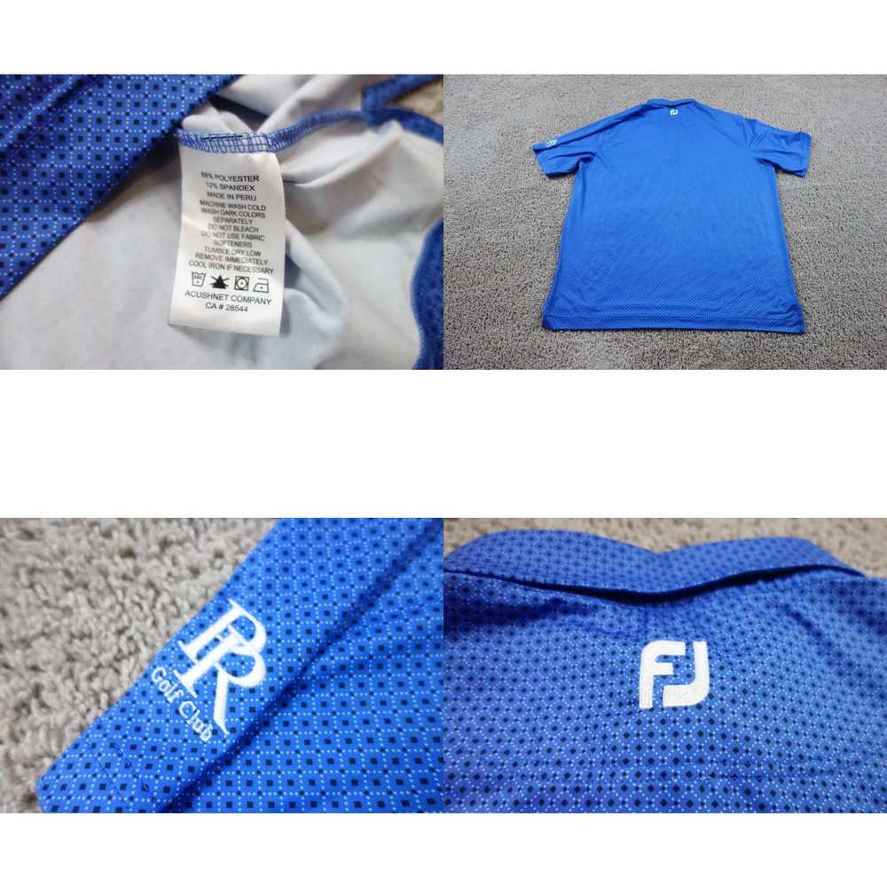 Footjoy Footjoy Polo Shirt Mens XXL Blue Performa… - image 4