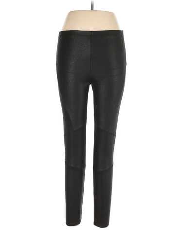 Splendid Women Black Faux Leather Pants L