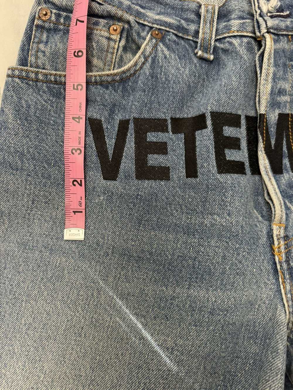 Levi's × Vetements Vetements Levi’s Logo Jeans - image 9