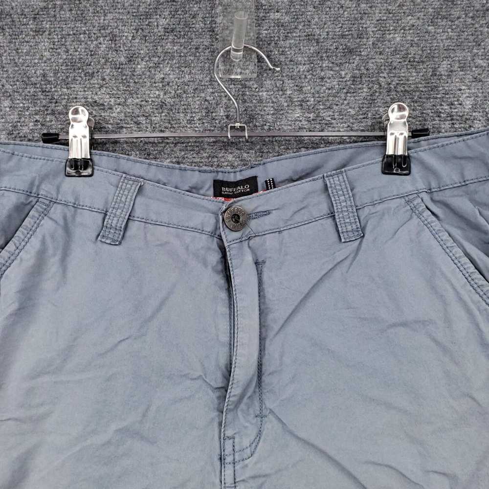 Buffalo David Bitton Mens Gray Cargo Shorts with … - image 3