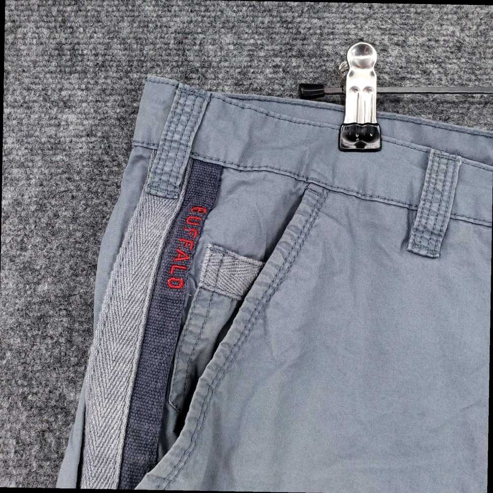 Buffalo David Bitton Mens Gray Cargo Shorts with … - image 4