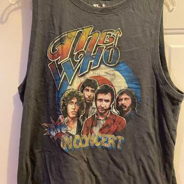 The Who Live In Concert Graphic Tee