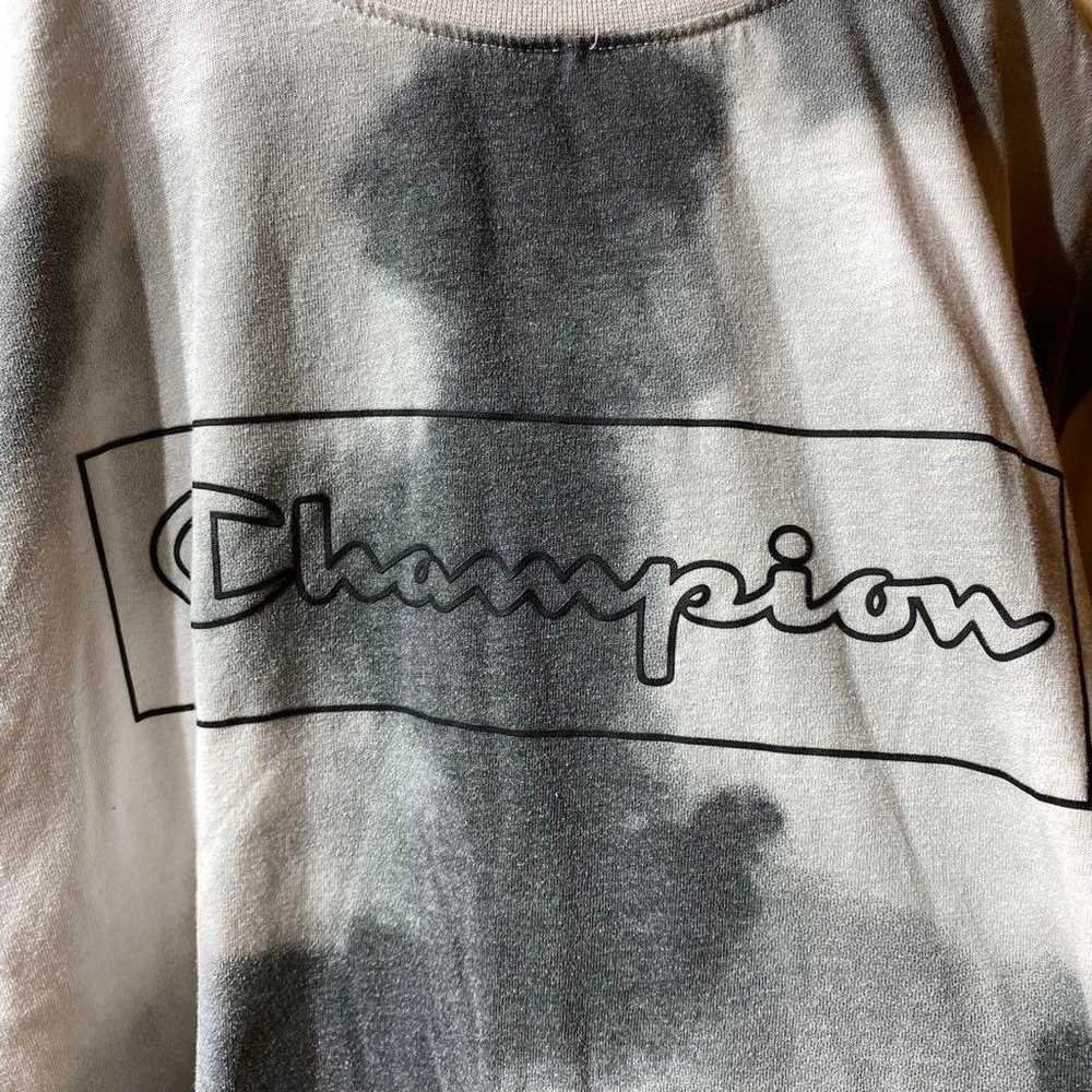 ss3177 Champion Short-Sleeve T-shirt Tie-Dye Grey… - image 6