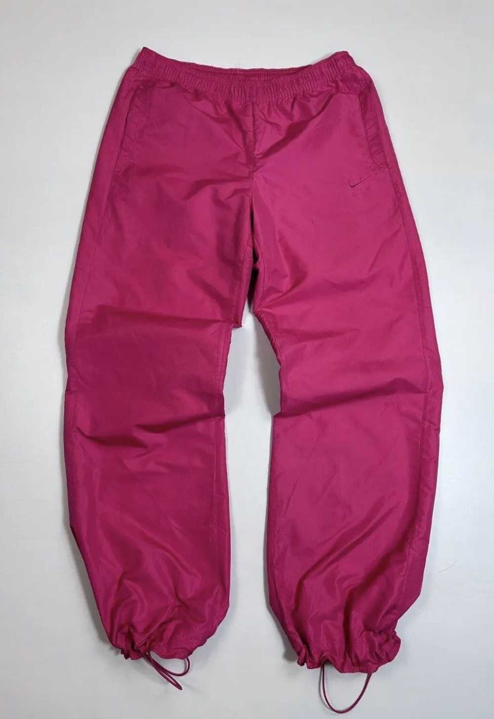 Nike × Vintage Nike Vintage Y2K Nylon Baggy Pants… - image 2