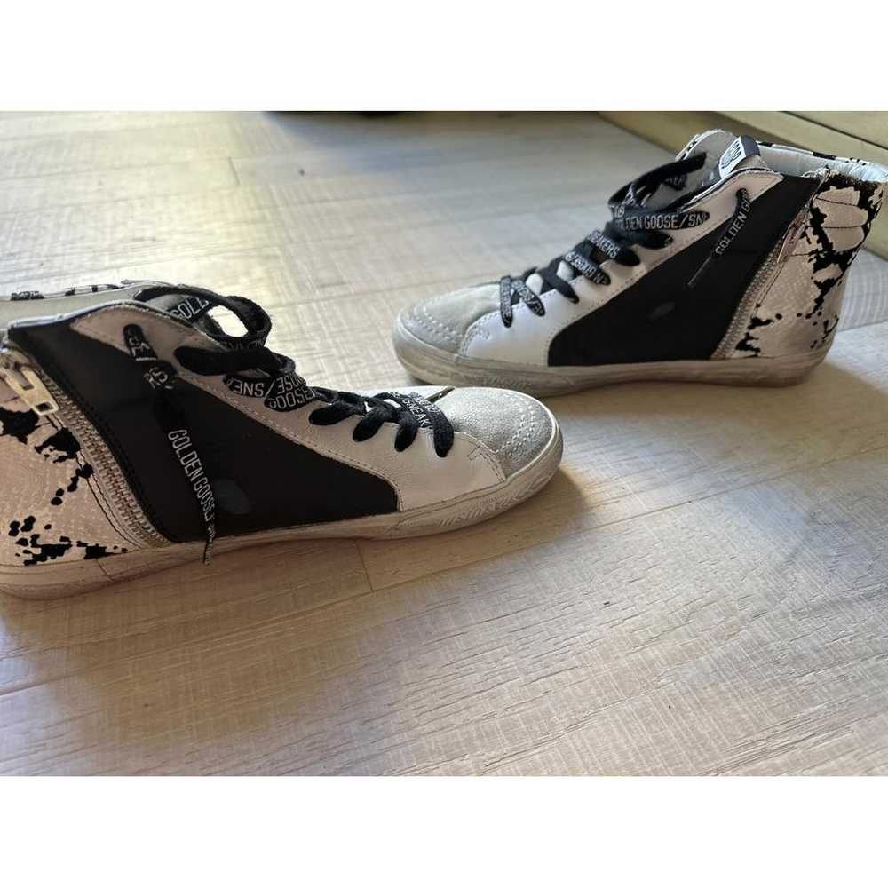 Golden Goose Slide leather trainers - image 4