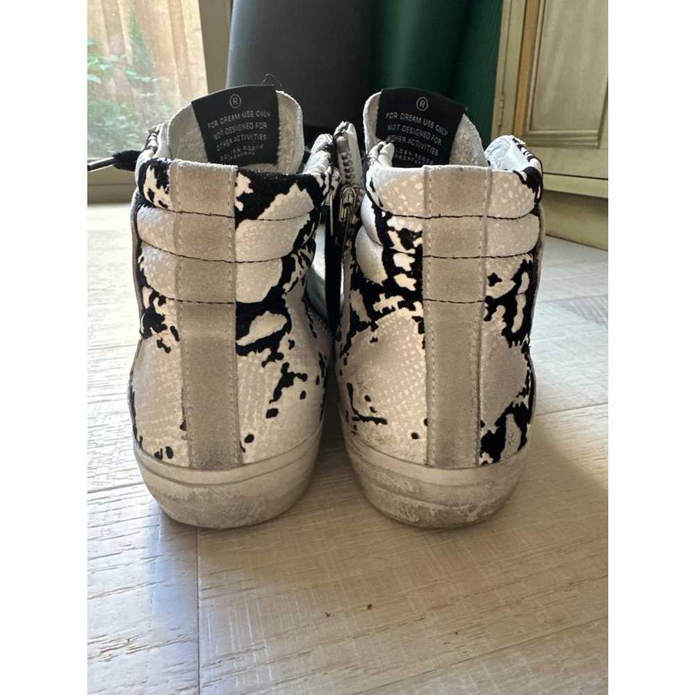 Golden Goose Slide leather trainers - image 6