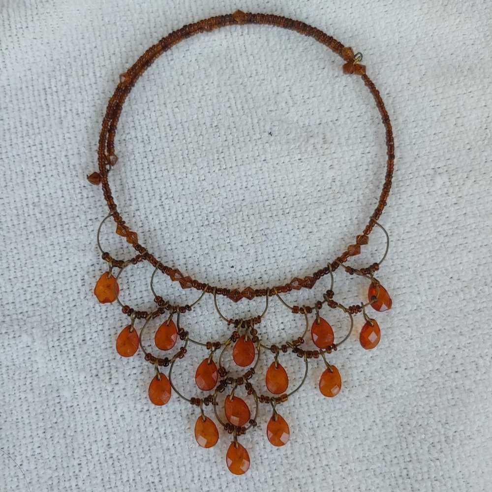 Natural Amber Stone Chocker - image 1