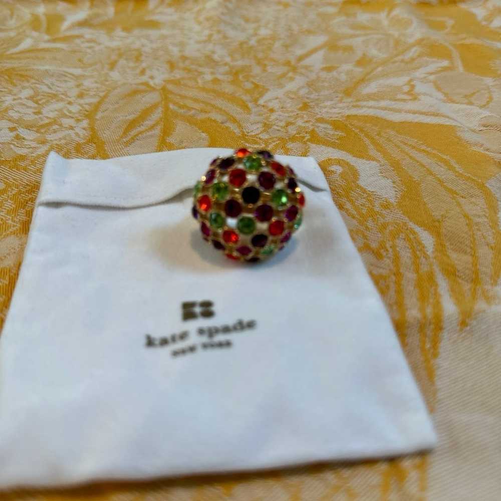 Kate Spade Lady Marmalade mushroom ring - image 3