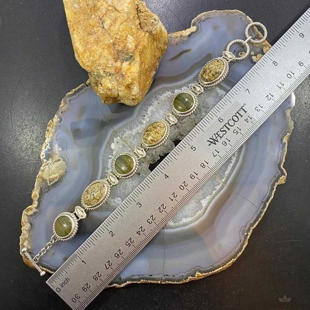 Carolyn Pollack Sterling Picture/Green Jasper Dec… - image 10