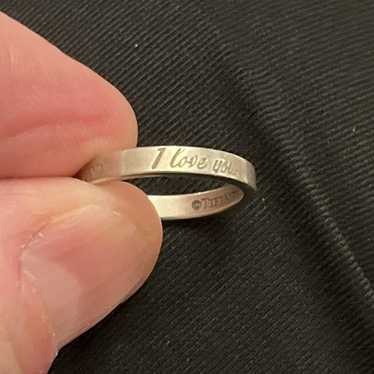 Tiffany notes narrow ring - Gem