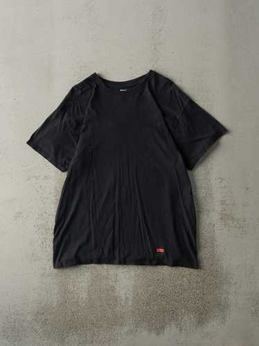 Vintage Y2K Black Supreme x Hanes Blank Tee (M)