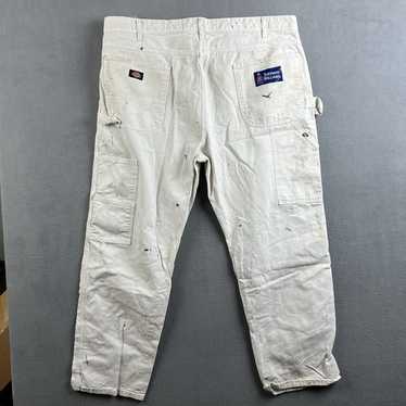 Sherwin Williams × Dickies White Painter Dickies Sherwin Williams Men 40 x 11 White Carpenter Painter