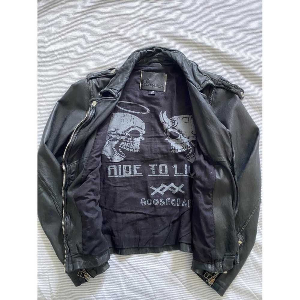 Goosecraft Leather biker jacket - image 2