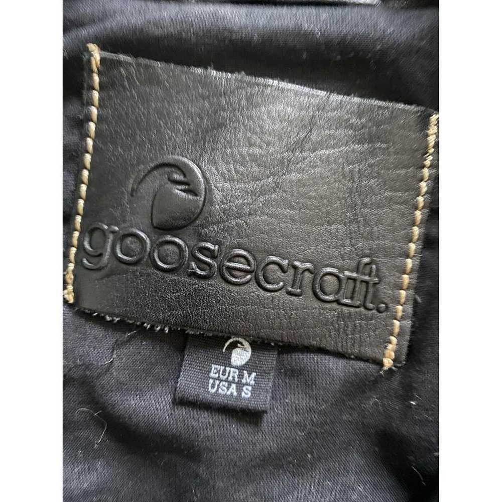 Goosecraft Leather biker jacket - image 7