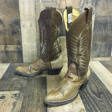 Nocona boots snakeskin best sale