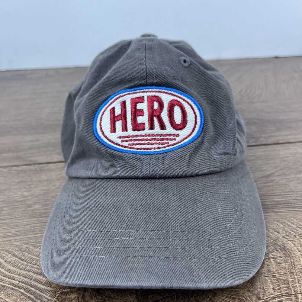 Other Hero Hat Hero Gray Ball Cap Hat Gray Adjust… - image 2